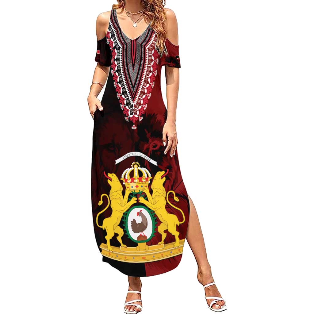 Anpi an Ayiti 1804–1806 Haiti Summer Maxi Dress Liberte ou la Mort!