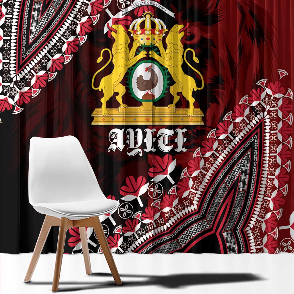 Anpi an Ayiti 1804–1806 Haiti Window Curtain Liberte ou la Mort!