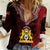 Anpi an Ayiti 1804–1806 Haiti Women Casual Shirt Liberte ou la Mort!