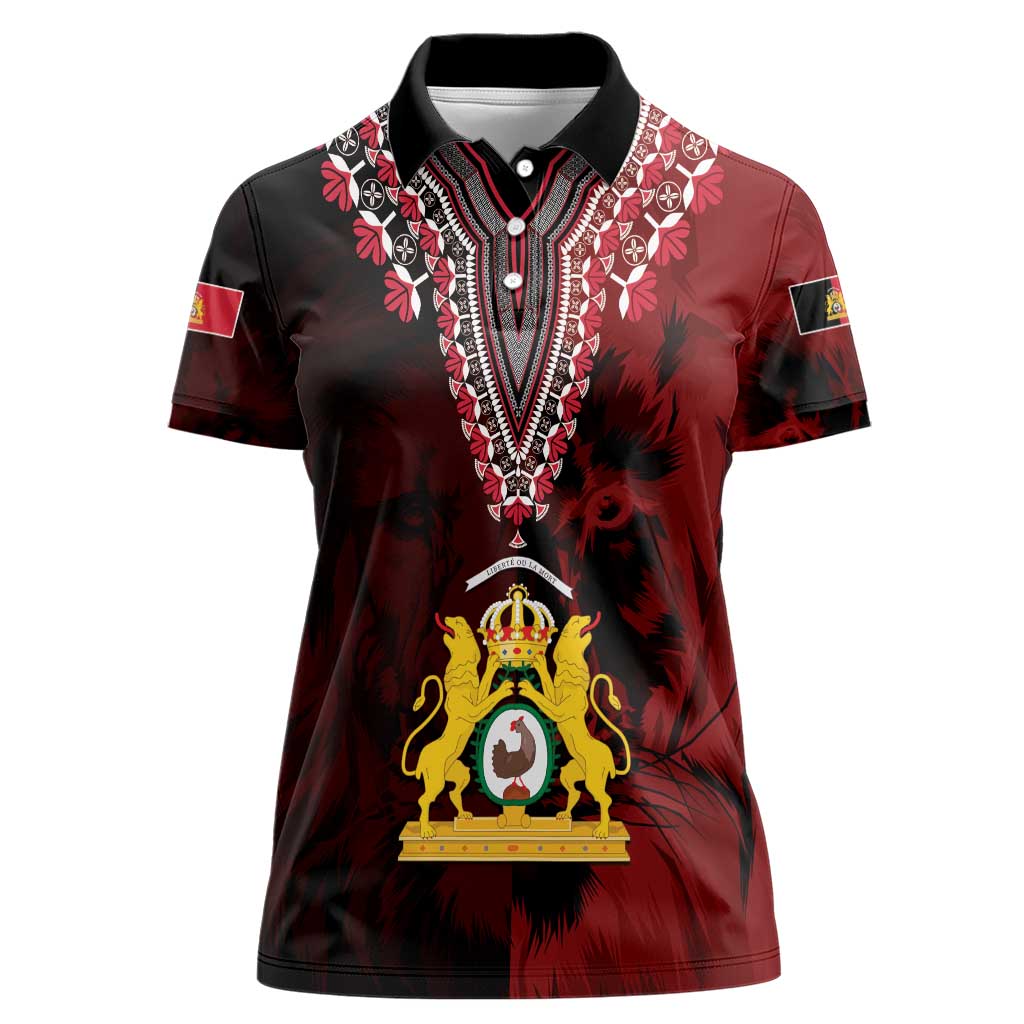 Anpi an Ayiti 1804–1806 Haiti Women Polo Shirt Liberte ou la Mort!