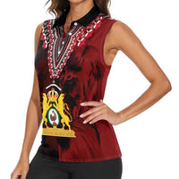 Anpi an Ayiti 1804–1806 Haiti Women Sleeveless Polo Shirt Liberte ou la Mort!