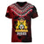 Anpi an Ayiti 1804–1806 Haiti Women V-Neck T-Shirt Liberte ou la Mort!