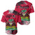 Personalised Haiti 1964 Baseball Jersey Ayiti Coat Of Arms With Flag - Wonder Print Shop