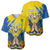 Ukraine Independence Day Baseball Jersey Ukrainian Dove Sunflower - Wonder Print Shop