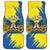 Ukraine Independence Day Car Mats Ukrainian Dove Sunflower - Wonder Print Shop