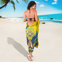 Ukraine Independence Day Sarong Ukrainian Dove Sunflower - Wonder Print Shop