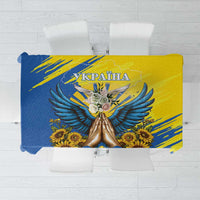 Ukraine Independence Day Tablecloth Ukrainian Dove Sunflower - Wonder Print Shop