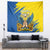 Ukraine Independence Day Tapestry Ukrainian Dove Sunflower - Wonder Print Shop