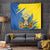 Ukraine Independence Day Tapestry Ukrainian Dove Sunflower - Wonder Print Shop