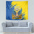 Ukraine Independence Day Tapestry Ukrainian Dove Sunflower - Wonder Print Shop