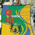 Gabon Independence Day Quilt Gabonaise Flamboyant African Pattern - Wonder Print Shop