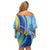 Uruguay Independence Day Family Matching Off Shoulder Short Dress and Hawaiian Shirt Sol de Mayo Erythrina Crista Galli - Wonder Print Shop