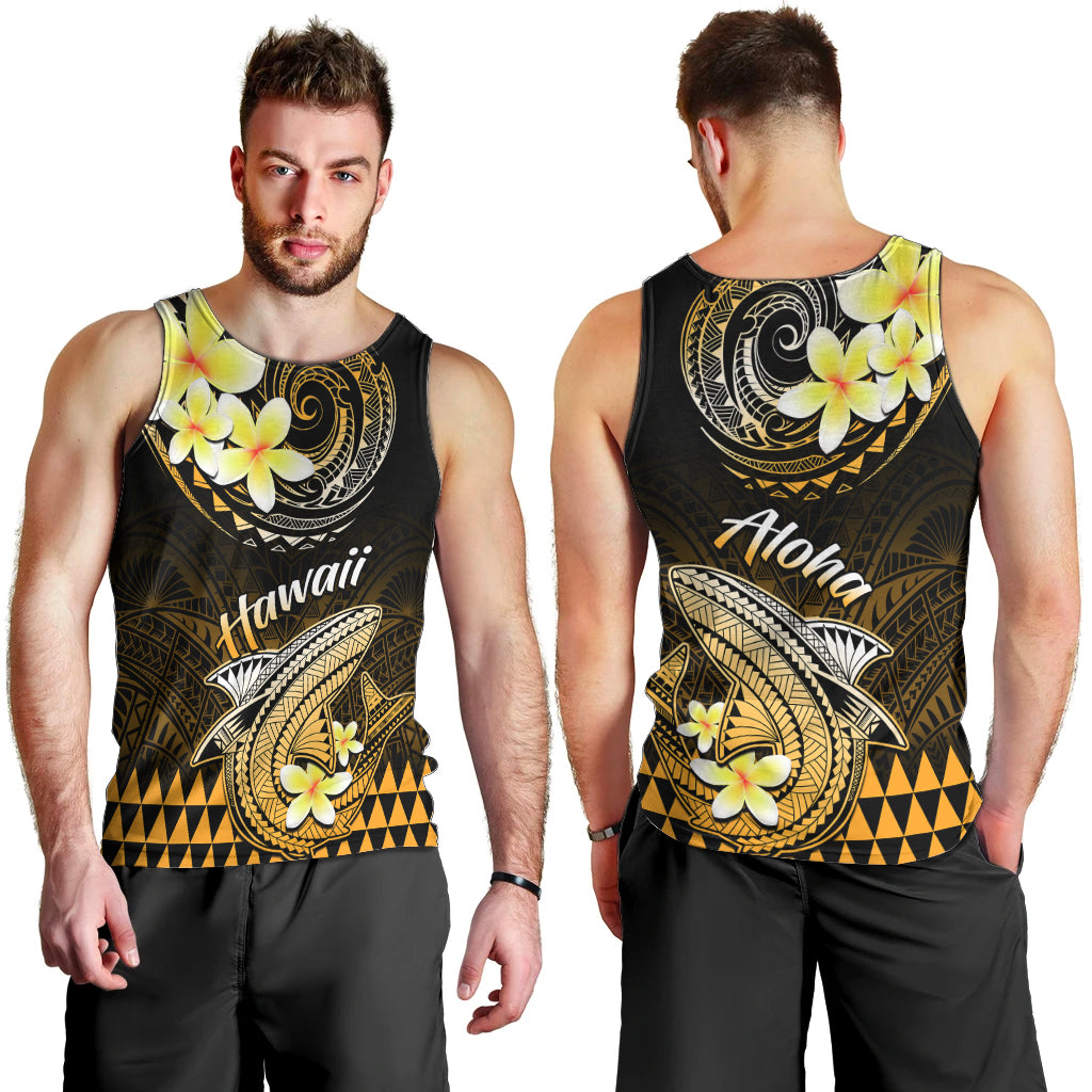 hawaii-men-tank-top-polynesian-shark-with-kakau-gold-version