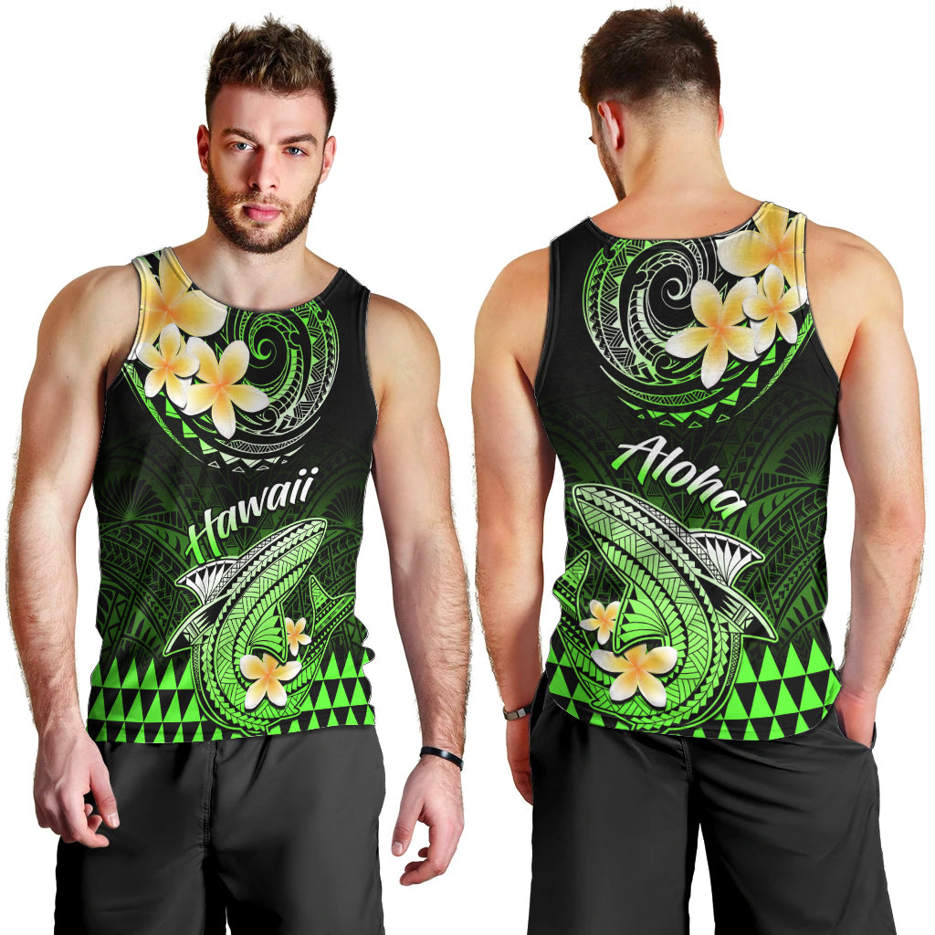 hawaii-men-tank-top-polynesian-shark-with-kakau-green-version