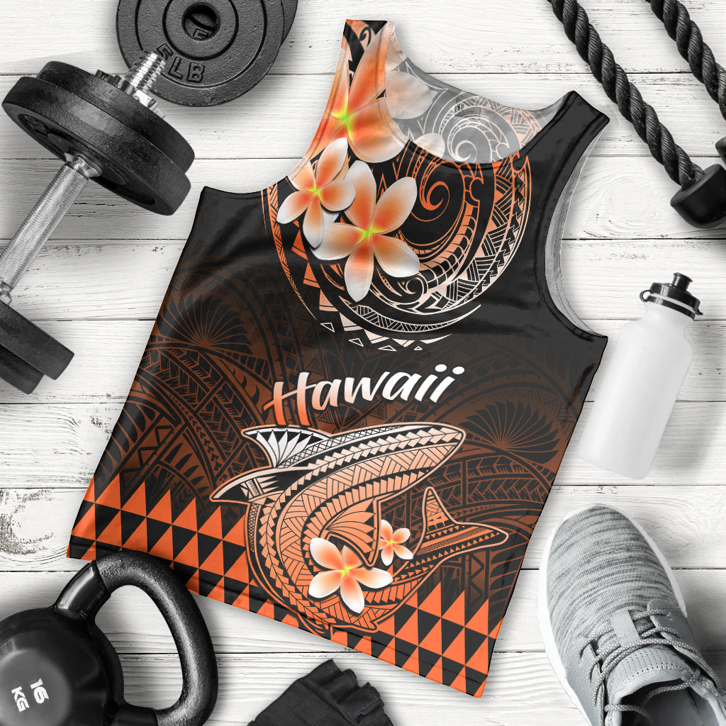 hawaii-men-tank-top-polynesian-shark-with-kakau-orange-version