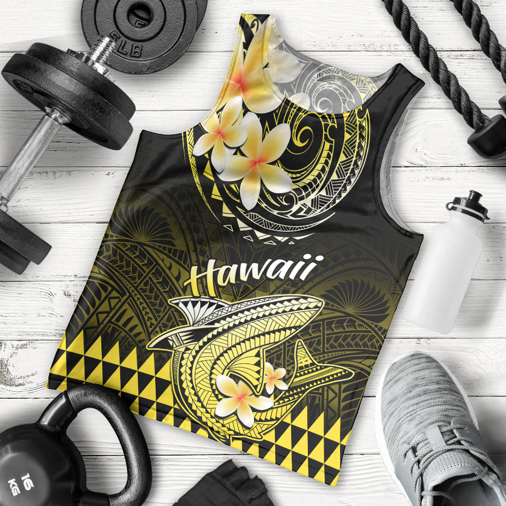 hawaii-men-tank-top-polynesian-shark-with-kakau-yellow-version