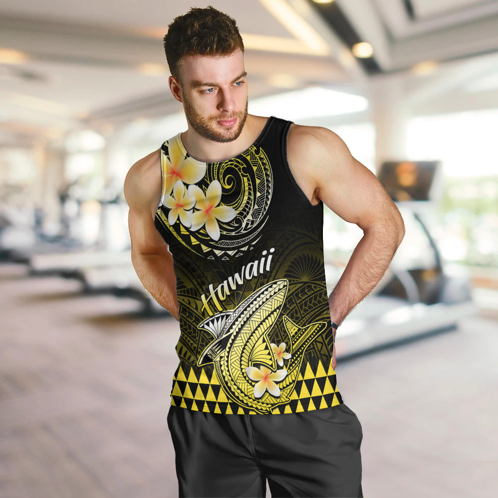 hawaii-men-tank-top-polynesian-shark-with-kakau-yellow-version