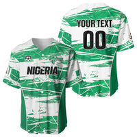 Custom Nigeria 2026 Football Baseball Jersey Go Super Falcons