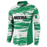 Custom Nigeria 2026 Football Button Sweatshirt Go Super Falcons