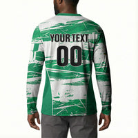 Custom Nigeria 2026 Football Button Sweatshirt Go Super Falcons