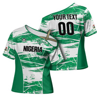 Custom Nigeria 2026 Football Cross Shoulder Shirt Go Super Falcons