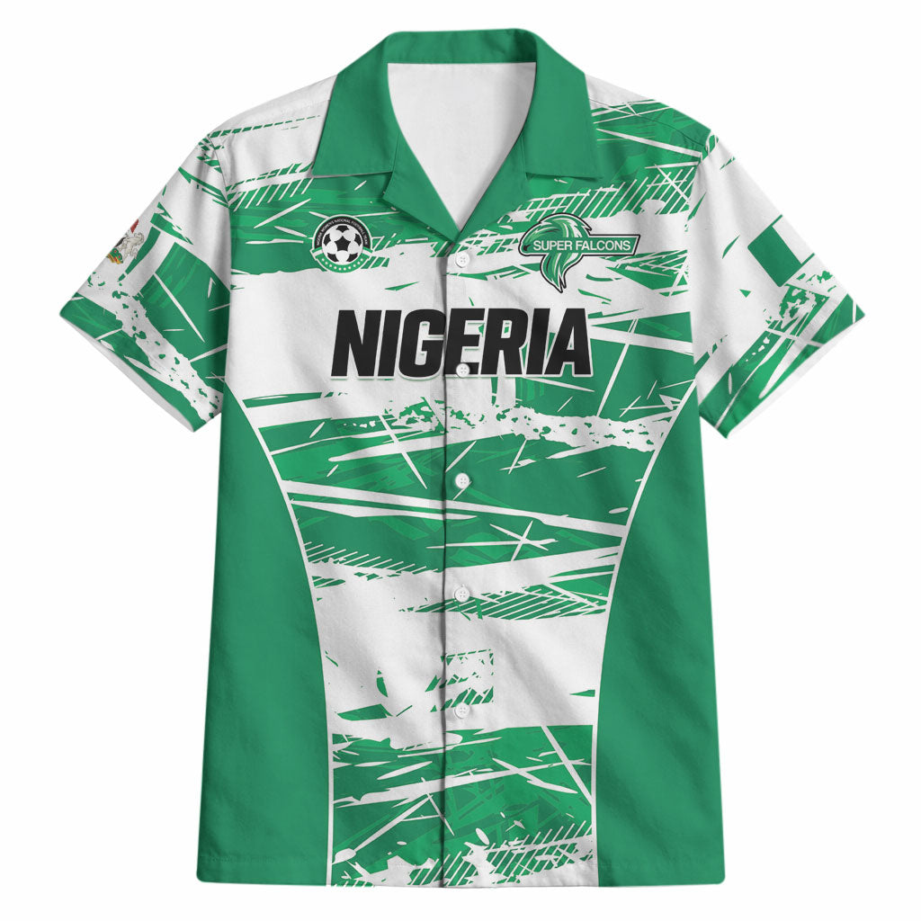 Custom Nigeria 2026 Football Hawaiian Shirt Go Super Falcons