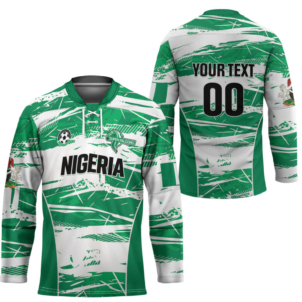 Custom Nigeria 2026 Football Hockey Jersey Go Super Falcons