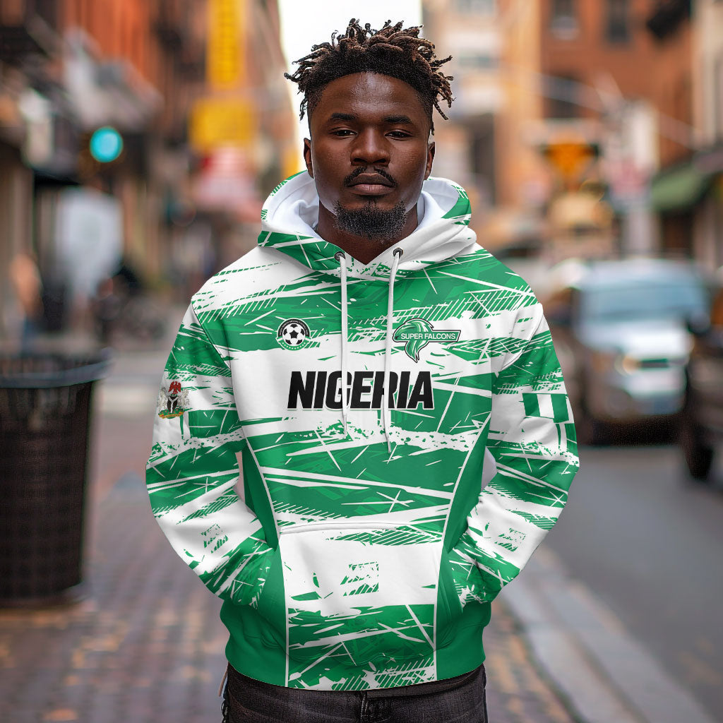 Custom Nigeria 2026 Football Hoodie Go Super Falcons