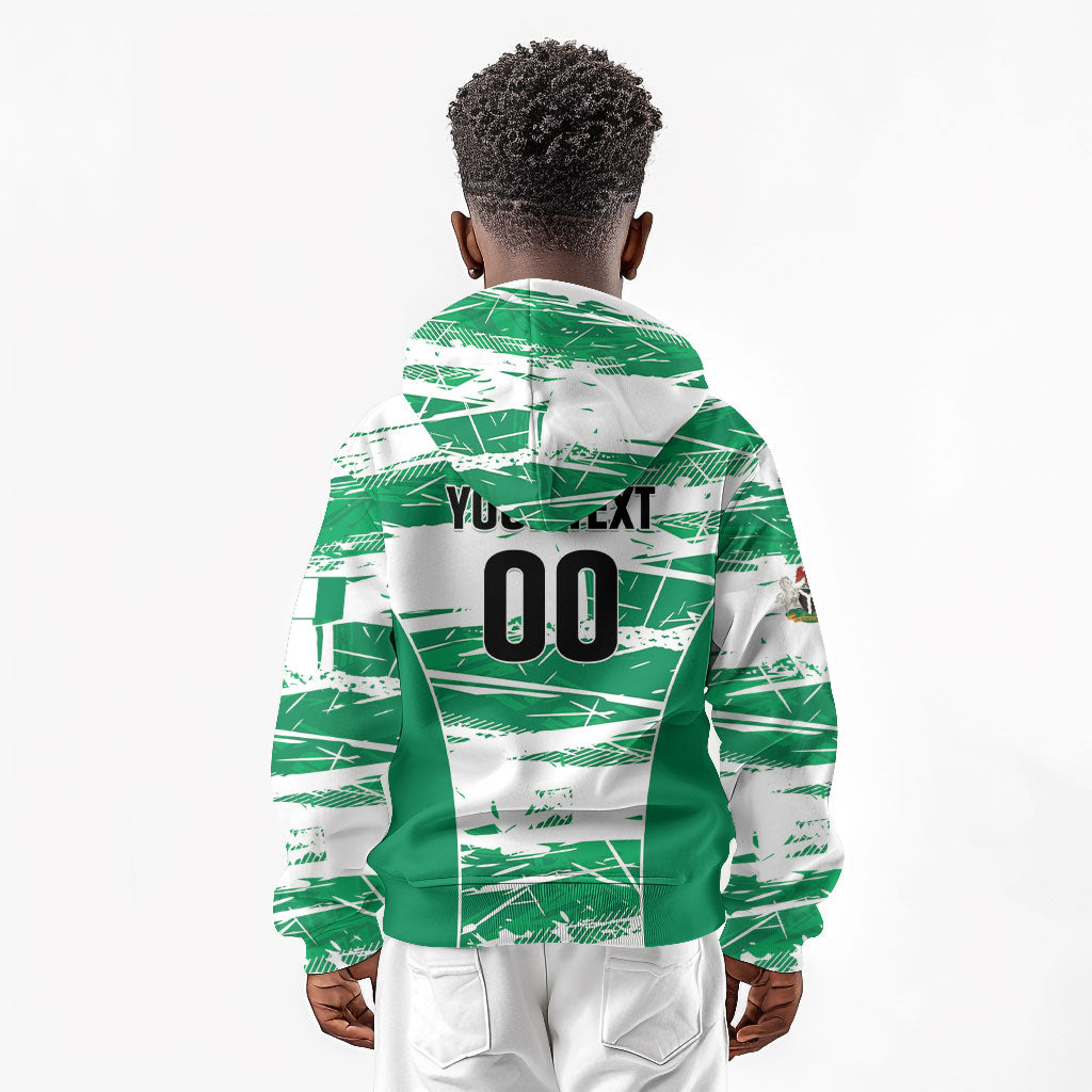 Custom Nigeria 2026 Football Kid Hoodie Go Super Falcons