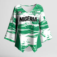 Custom Nigeria 2026 Football Kimono Sleeve Blouse Go Super Falcons