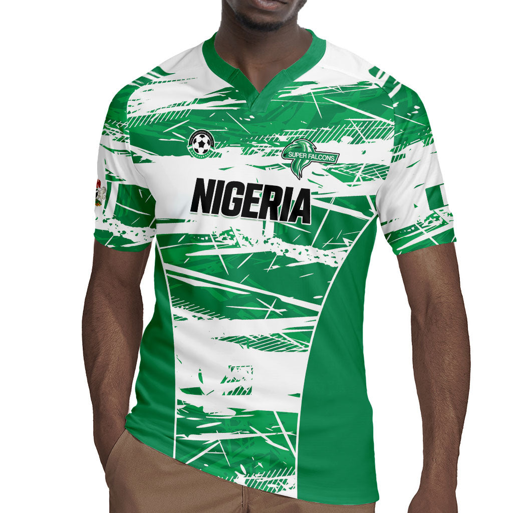 Custom Nigeria 2026 Football Rugby Jersey Go Super Falcons