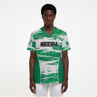 Custom Nigeria 2026 Football Scrub Top Go Super Falcons