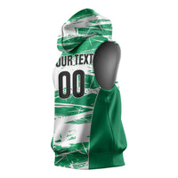 Custom Nigeria 2026 Football Sleeveless Hoodie Go Super Falcons