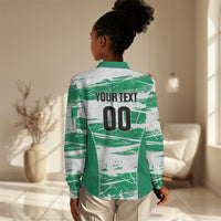 Custom Nigeria 2026 Football Women Casual Shirt Go Super Falcons