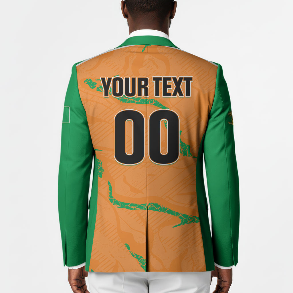 Custom Cote d Ivoire 2026 Football Blazer Ivory Coast Elephants Proud