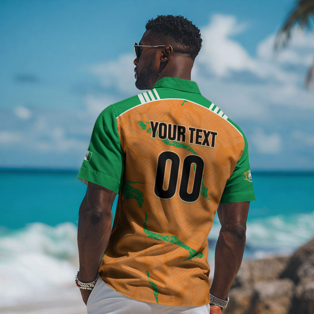 Custom Cote d Ivoire 2026 Football Hawaiian Shirt Ivory Coast Elephants Proud