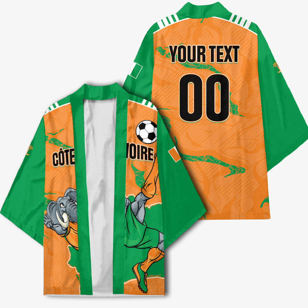 Custom Cote d Ivoire 2026 Football Kimono Ivory Coast Elephants Proud