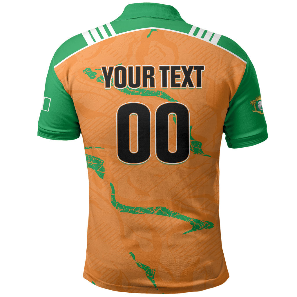 Custom Cote d Ivoire 2026 Football Polo Shirt Ivory Coast Elephants Proud
