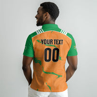 Custom Cote d Ivoire 2026 Football Polo Shirt Ivory Coast Elephants Proud