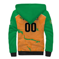 Custom Cote d Ivoire 2026 Football Sherpa Hoodie Ivory Coast Elephants Proud
