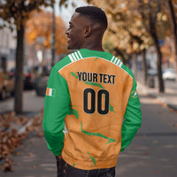 Custom Cote d Ivoire 2026 Football Sweatshirt Ivory Coast Elephants Proud
