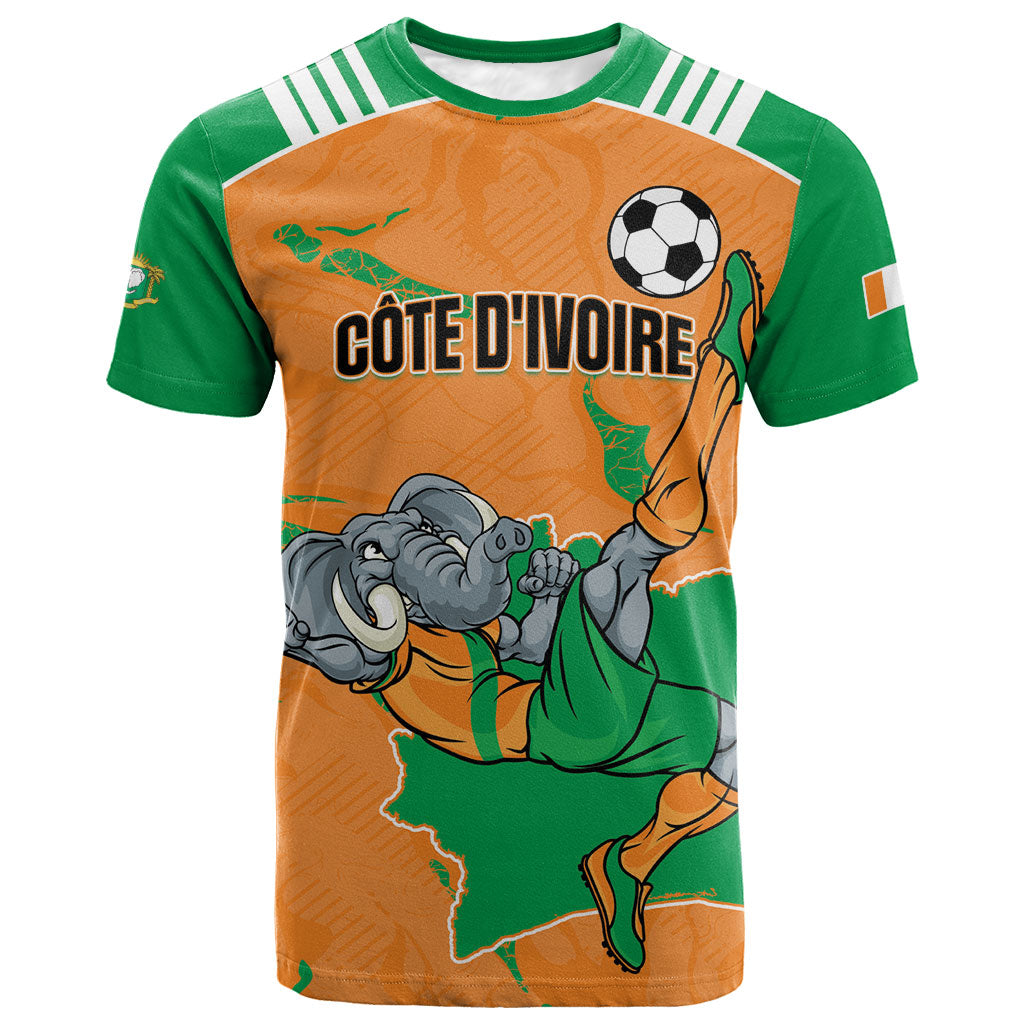 Custom Cote d Ivoire 2026 Football T shirt Ivory Coast Elephants Proud