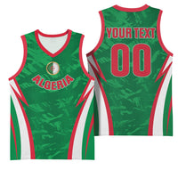 Custom Algeria 2026 Football Basketball Jersey The Fennecs Go Champions