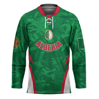 Custom Algeria 2026 Football Hockey Jersey The Fennecs Go Champions