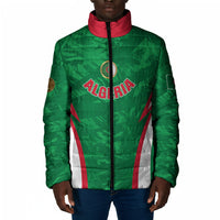 Custom Algeria 2026 Football Padded Jacket The Fennecs Go Champions