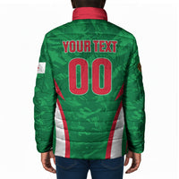 Custom Algeria 2026 Football Padded Jacket The Fennecs Go Champions