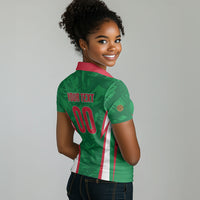 Custom Algeria 2026 Football Women Polo Shirt The Fennecs Go Champions