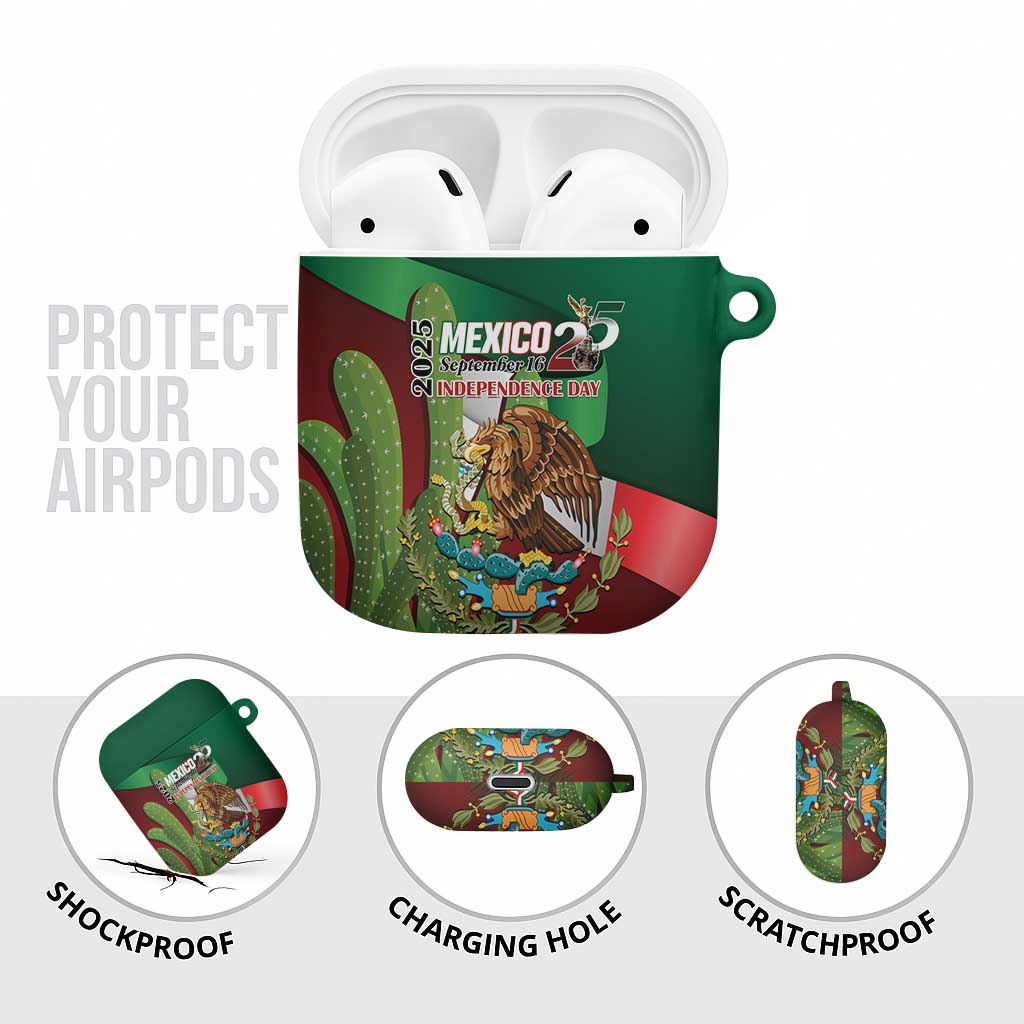 Mexico Independence Day 2025 AirPods Case 215th Anniversary Estados Unidos Mexicanos - Wonder Print Shop