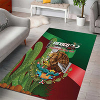 Mexico Independence Day 2025 Area Rug 215th Anniversary Estados Unidos Mexicanos - Wonder Print Shop