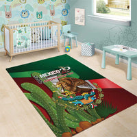 Mexico Independence Day 2025 Area Rug 215th Anniversary Estados Unidos Mexicanos - Wonder Print Shop